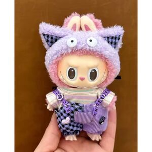 LABUBU Doll Clothes – V1-2 Party Little Devil Outfit Set with Accessories